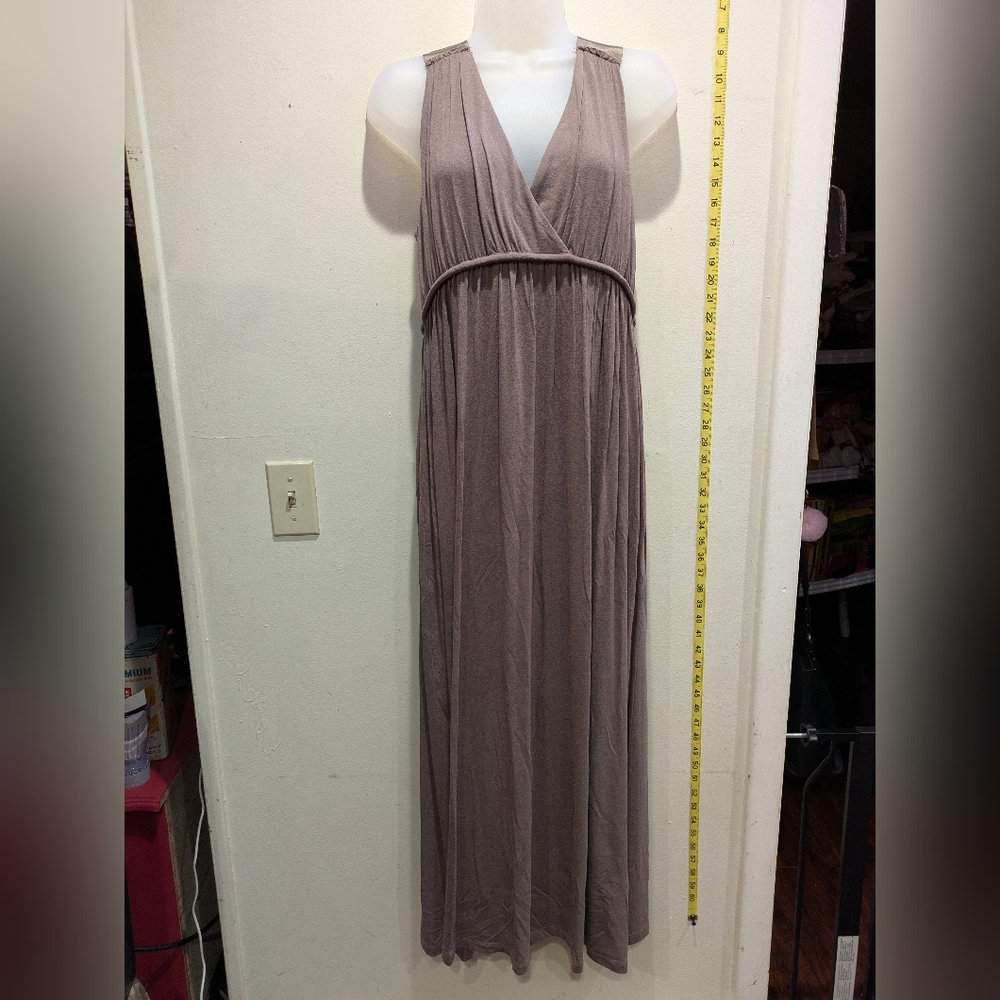 Mercer & Madison Soft Brown Maxi Dress